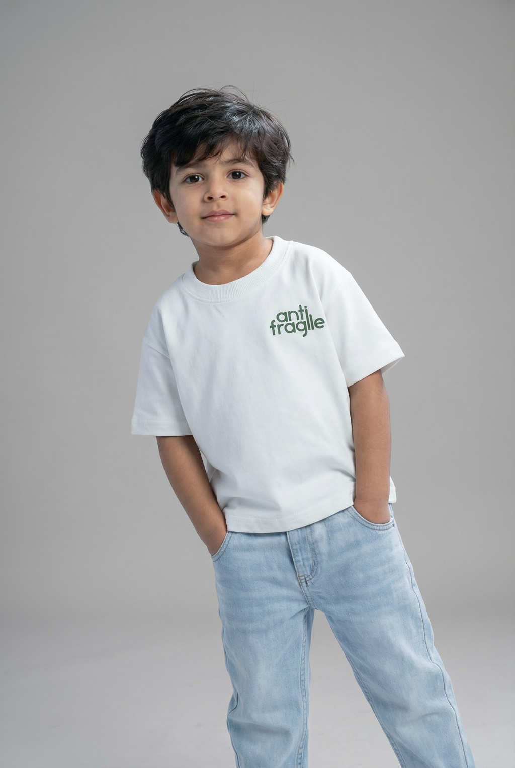 “Clearly aced it” WHITE  TSHIRT