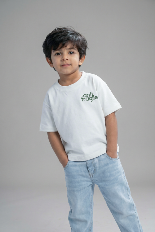 “Clearly aced it” WHITE  TSHIRT