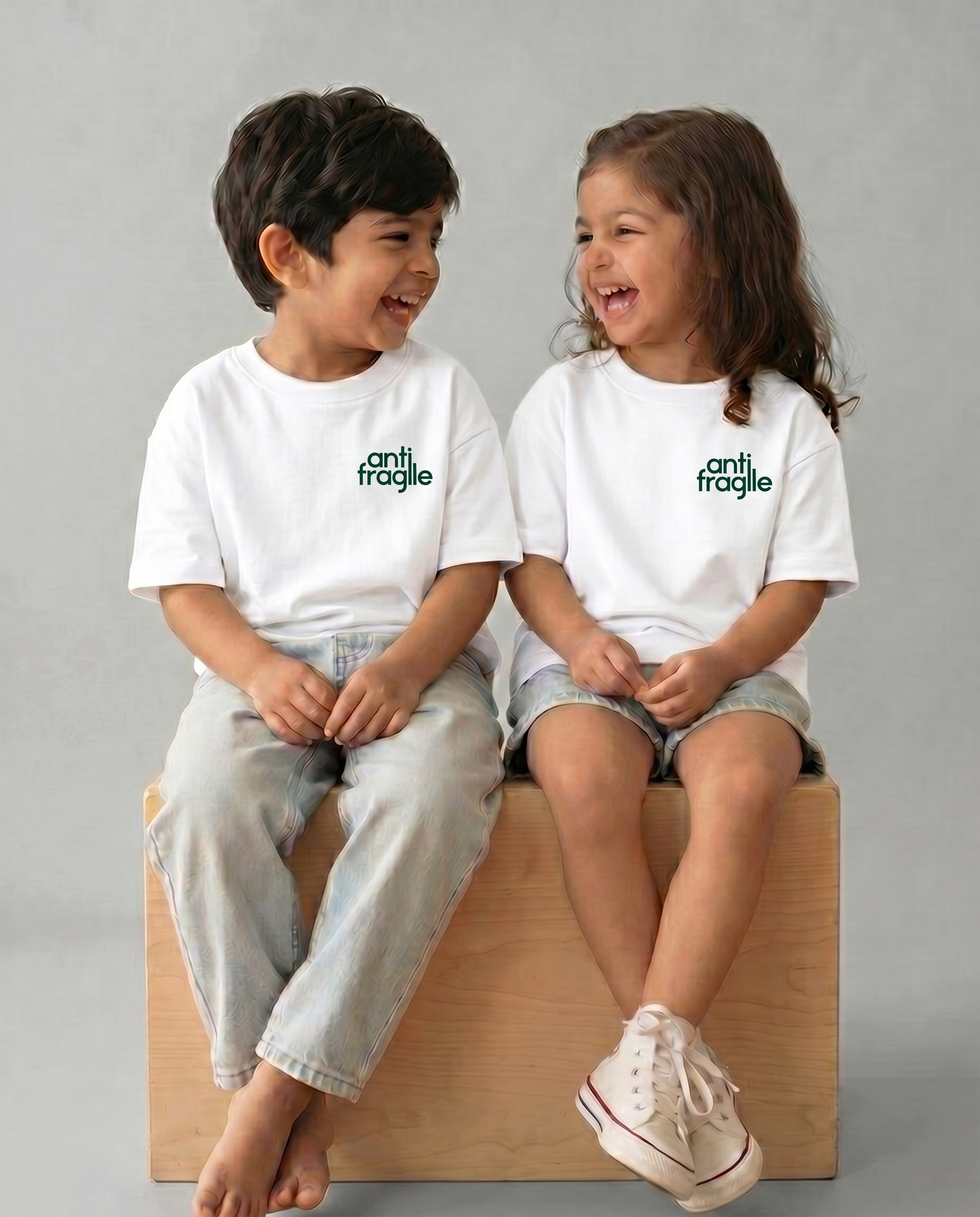 “Clearly aced it” WHITE  TSHIRT